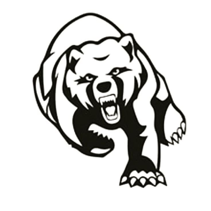 Медведь векторное изображение