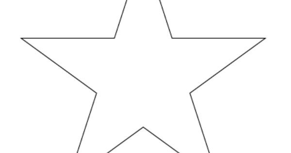 Трафарет звезды