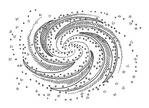 Галактика Млечный путь раскраска