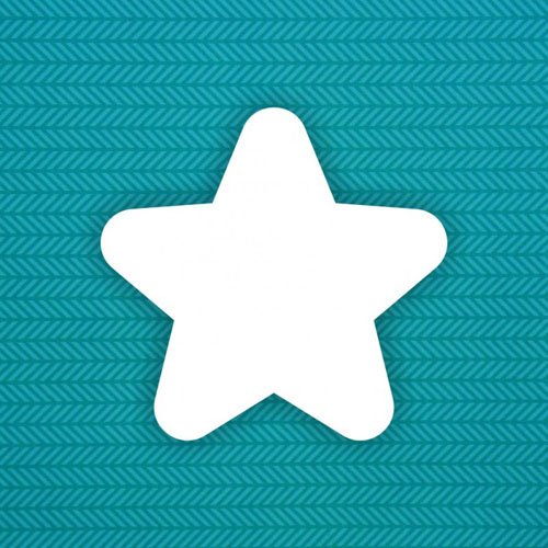 Звездочка с закругленными концами