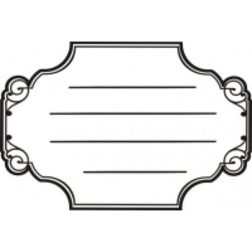 Табличка для тетради