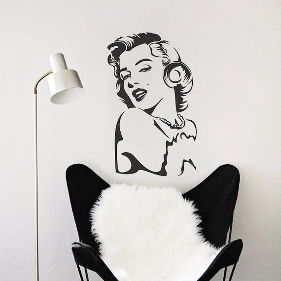 Мэрилин Монро на стену