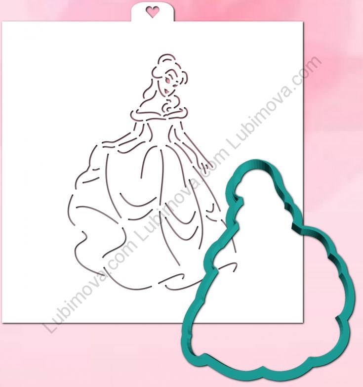 Красавица и чудовище шаблон