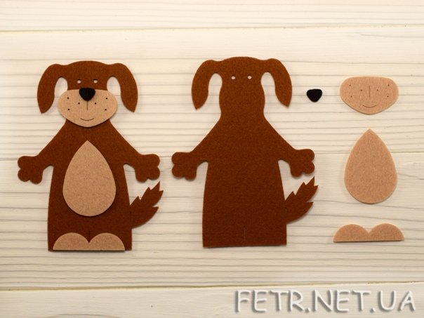 Сказочные герои из фетра