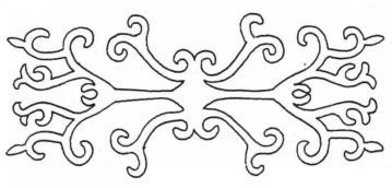 Национальный орнамент Черкесов