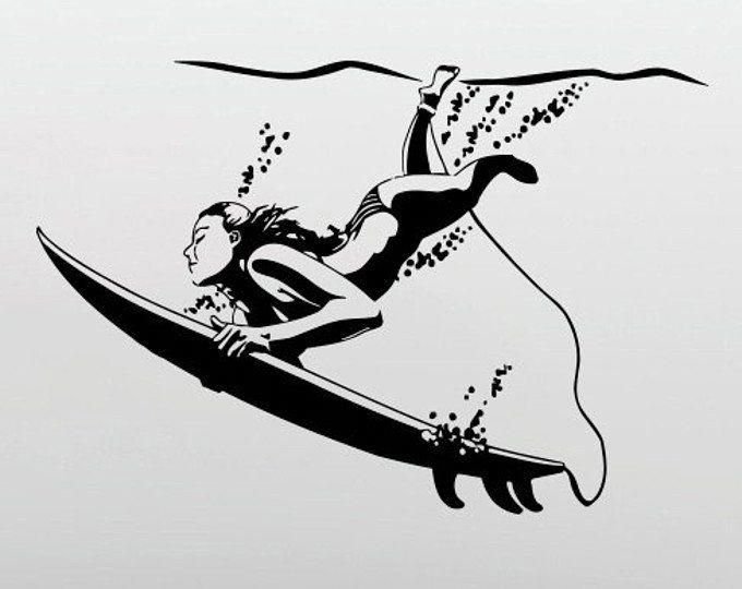 Серфинг иллюстрация