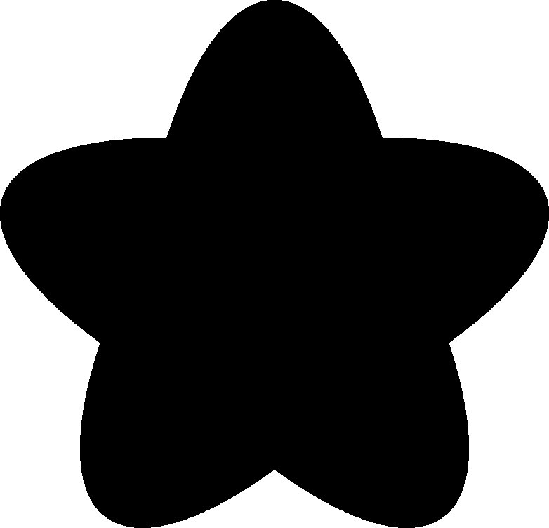 Звезда силуэт