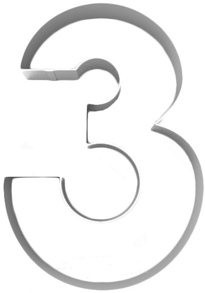 Трафарет 3 для торта