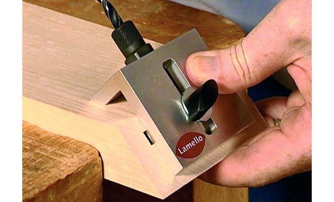 Кондуктор для сверления отверстий под углом 45