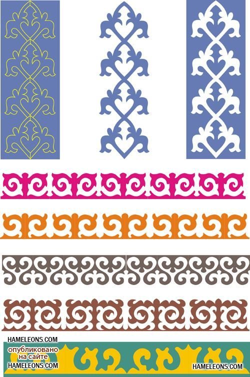 Национальные узоры