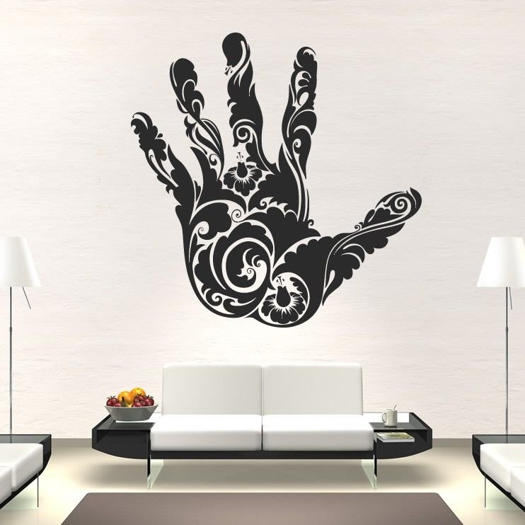 Необычные трафареты на стену