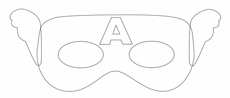 Трафарет - маска