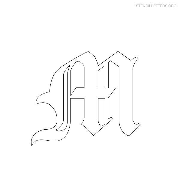 Готические трафареты