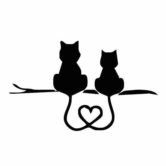 коты обнимающиеся