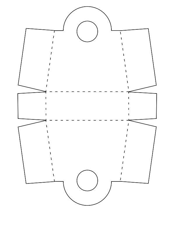 Схемы коробочек для подарков