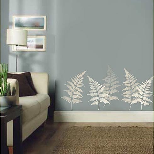 Трафареты в интерьере