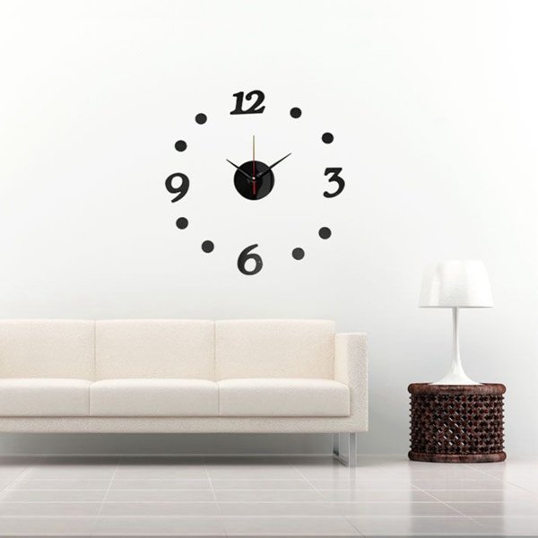 Часы наклейка