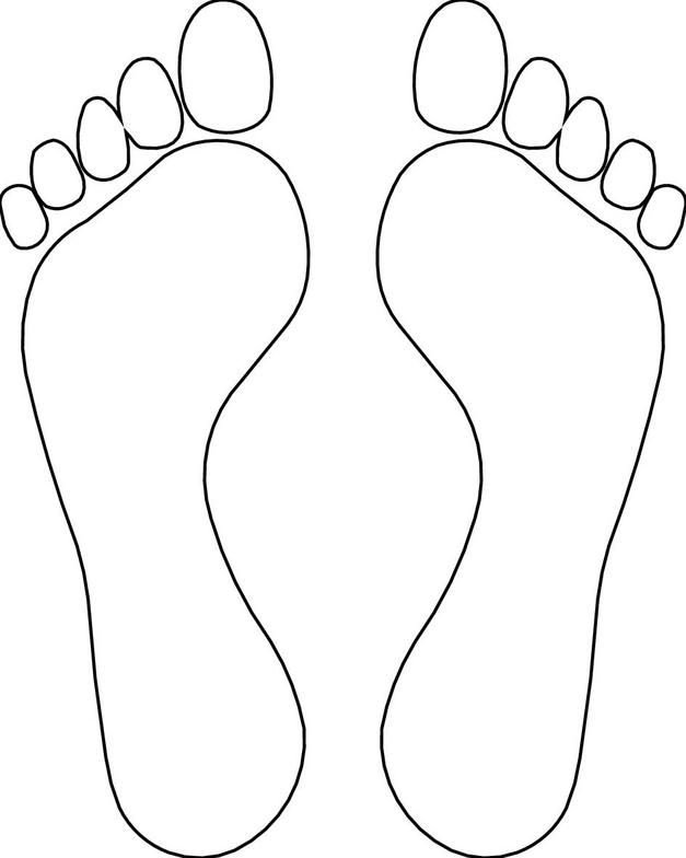 Ступня рисунок