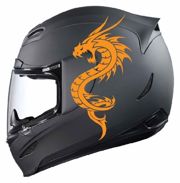 Мотошлем дракон