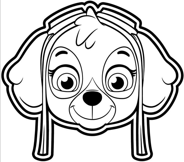 Маска Скай Щенячий патруль