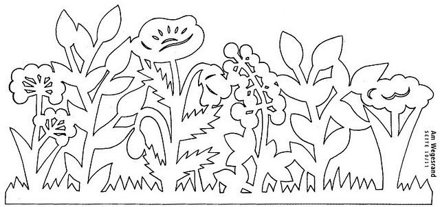 Весенние вырезалки на окна