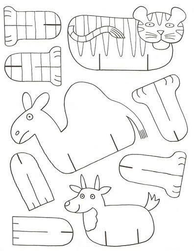 Поделки для детей шаблоны