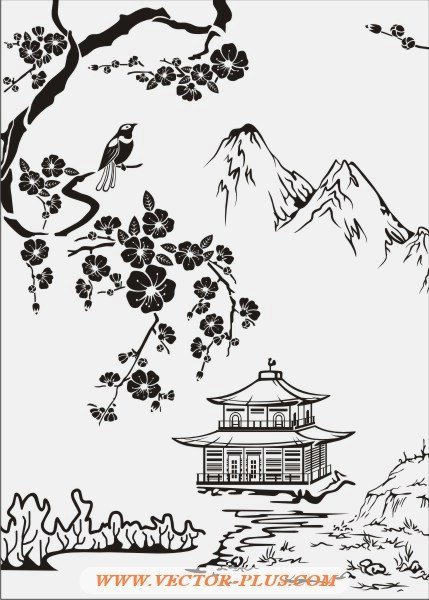 Китайские рисунки