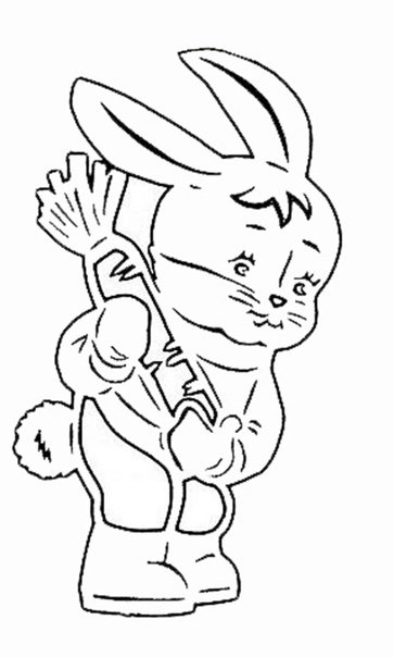 Зайчики для украшения окон