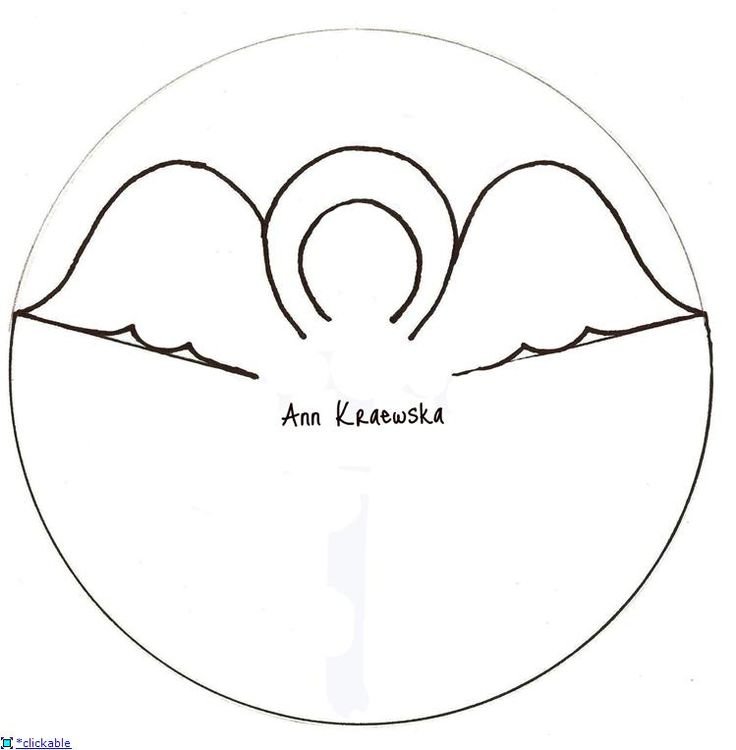 Поделка ангел из бумаги