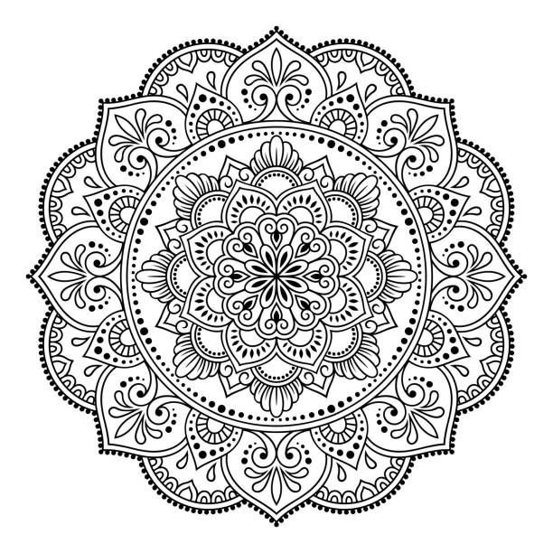 Узоры для точечной росписи