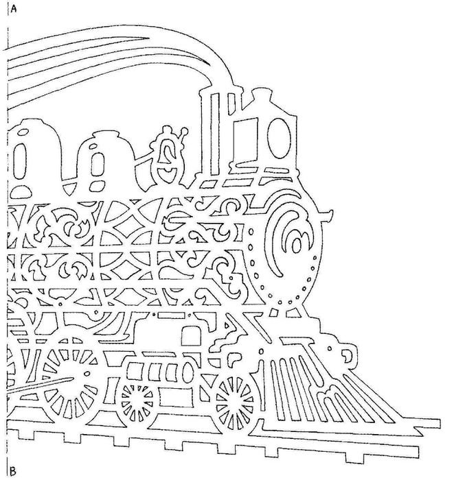 Вытынанка сложная