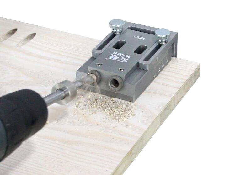 Кондуктор для сверления отверстий под шканты Wolfcraft