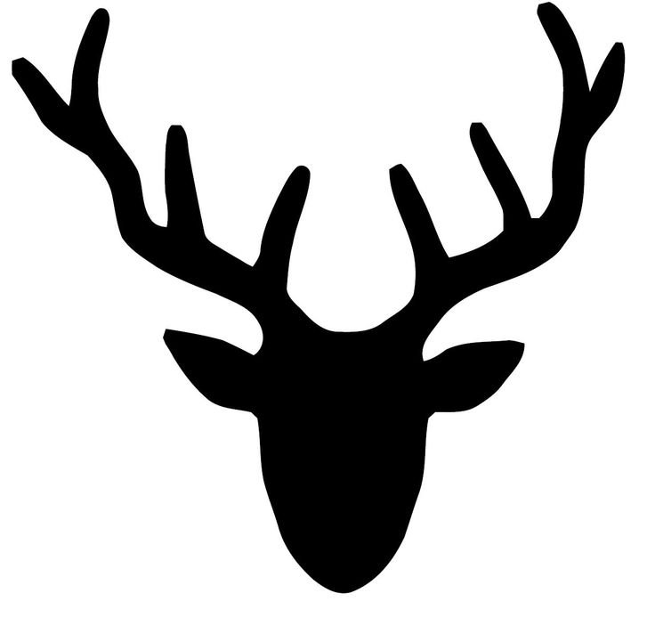 Трафарет "олени"