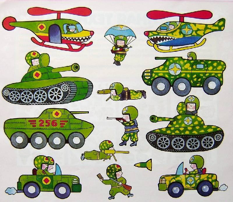 Военная техника для детей