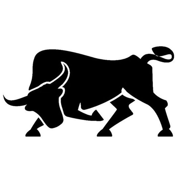 Силуэт быка 2021