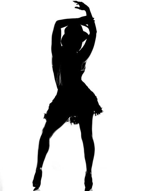 Силуэт танцора