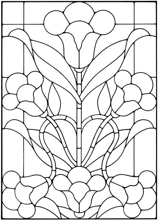 Эскиз витража