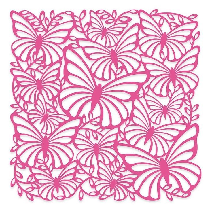 Трафарет ажурный