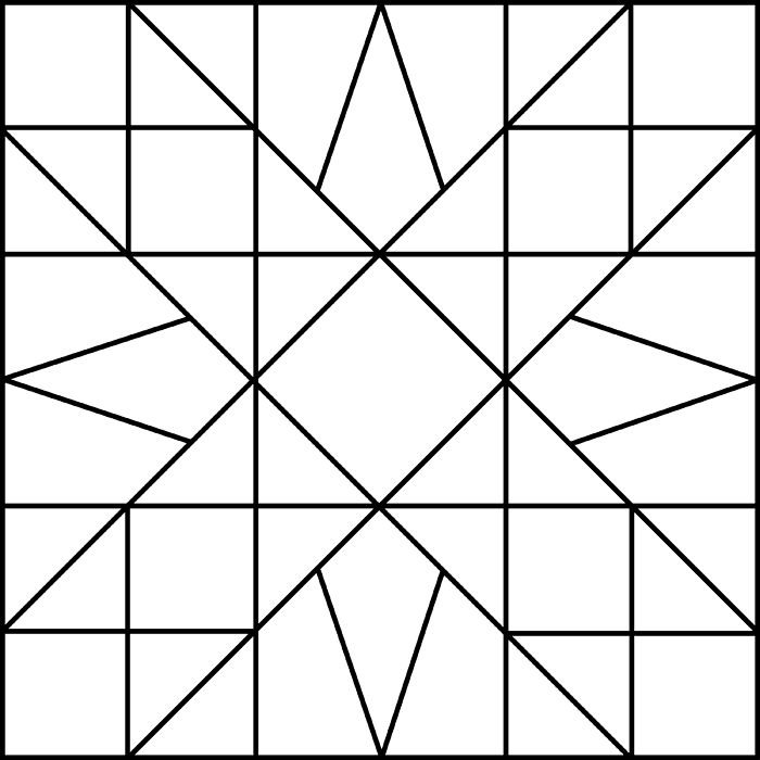 Узоры в квадратиках