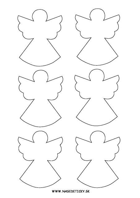 Гирлянда ангелочки из бумаги