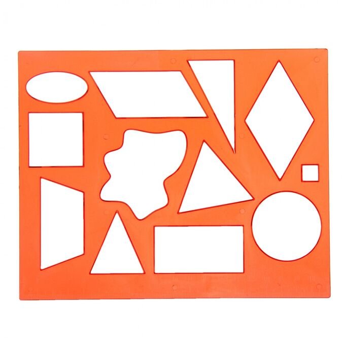 Трафарет геометрических фигур