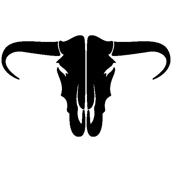 Голова быка стилизованная