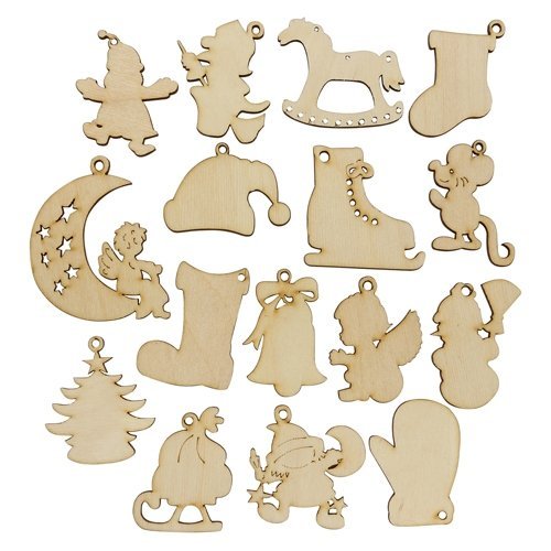 Деревянная заготовка ёлка