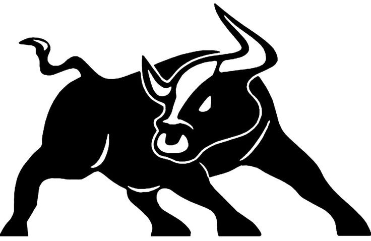 Бык стилизованный