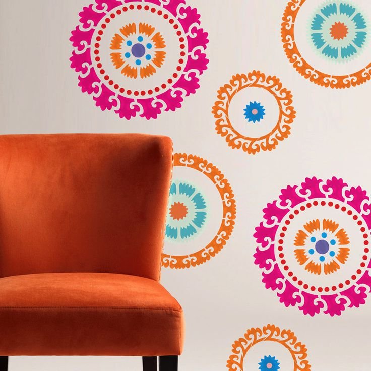 Декор на стену круги