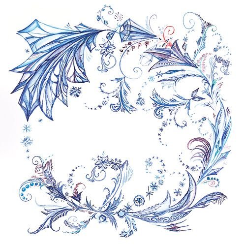 Снежные узоры