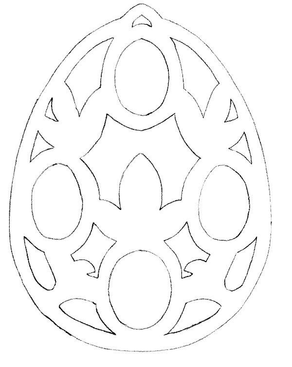 Пасхальные вытынанки