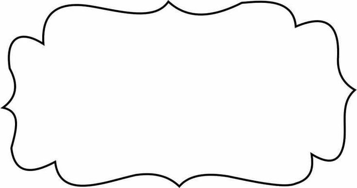 Трафарет для бейджа