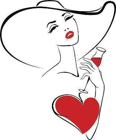 Силуэт женского лица