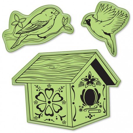 Скворечник для скрапбукинга